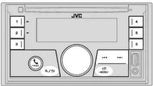 JVC KWDB95BT - Bluetooth® - 1