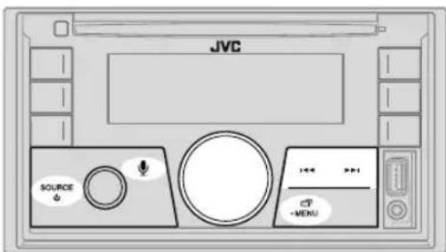 JVC KWDB95BT - Opzione B: accoppiamento manuale - 1