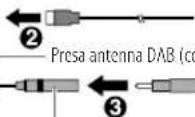 JVC KWDB95BT - Collegamento dei cavi - 3