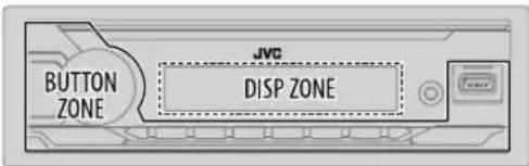 JVC KDX282DBT - Réglagesd'affichage - 1