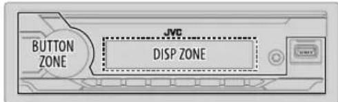 JVC KDX382BT - Réglagesd'affichage - 1