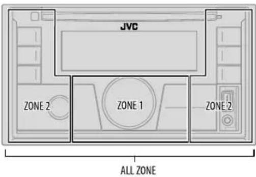 JVC KWX850BT - Réglagesd'affichage - 2