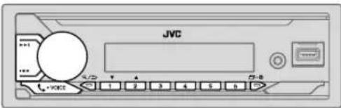 JVC KDX282BT - Bluetooth — Téléphone portable - 1