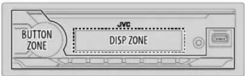 JVC KDX282BT - Réglagesd'affichage - 1