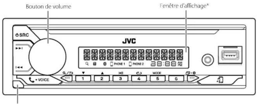 JVC KDX282BT - Fonctionnement de base - 1