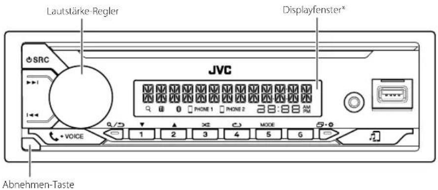 JVC KDX282BT - Grundlagen - 1