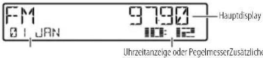 JVC KDDB922BT - Ändern der Display-Information - 1