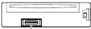 JVC KDDB922BT - Reinigung des Steckverbinders - 1