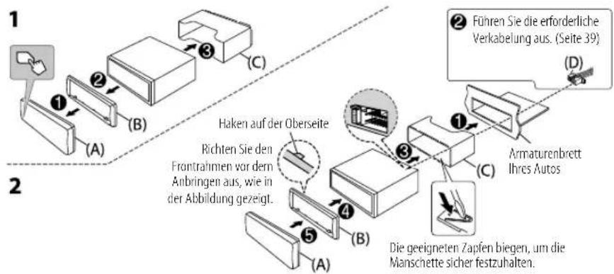 JVC KDDB922BT - Einbau/Anschluss - 1