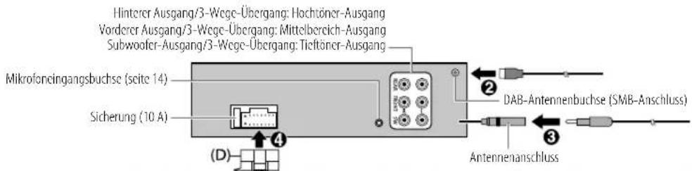 JVC KDDB922BT - Verdrahtungsanschluss - 1