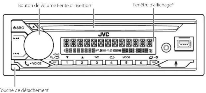 JVC KDDB922BT - Fonctionnement de base - 1
