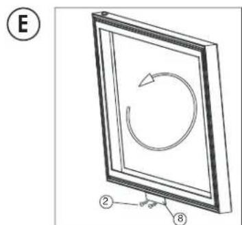 DANBY DWC040D2BSSDB - DOOR REVERSAL INSTRUCTIONS - 5