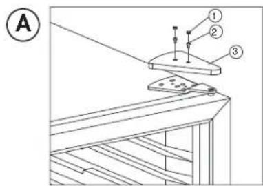 DANBY DWC040D2BSSDB - INSTRUCCIONES DE REVERSION DE PUERTA - 1