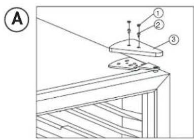 DANBY DWC040D2BSSDB - DOOR REVERSAL INSTRUCTIONS - 1