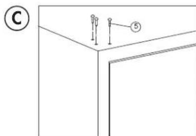DANBY DWC040D2BSSDB - DOOR REVERSAL INSTRUCTIONS - 3