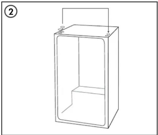 DANBY DWC93BLSDBR1 - DOOR REVERSAL INSTRUCTIONS - 2