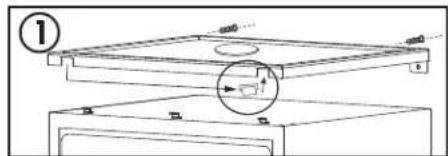 DANBY DKC054A9SLDB - INSTRUCTIONS D'INVERSION DE PORTE - 1