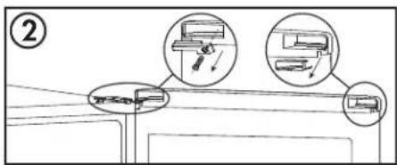 DANBY DKC054A9SLDB - INSTRUCTIONS D'INVERSION DE PORTE - 2
