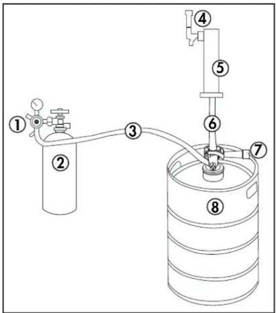 DANBY DKC054A9SLDB - DIAGRAMME D'INSTALLATION - 1