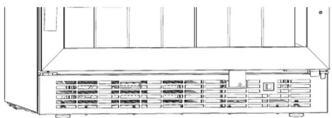 DANBY DBC057A1BSS - VENTILACIÓN FRONTAL - 1