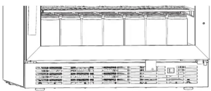 DANBY DBC057A1BSS - FRONT VENT - 1
