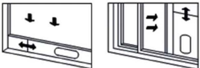 KORONA 82001 - INSTALLATIE VAN DE RAAMAFDICHTINGSSET (schuifraam) - 2