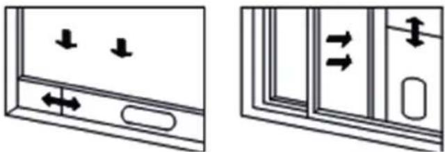 KORONA 82001 - INSTALLATION DEL KIT PER FINESTRA (finestra scorrevole) - 2