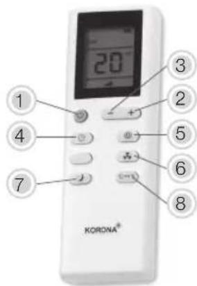 KORONA 82001 - UZAKTAN KUMANDA - 1