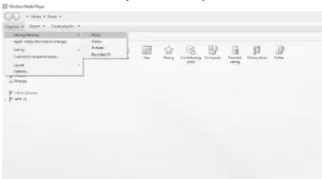 SANGEAN WFR39 - Configuration d'un serveur UPnP et lecture audio à l'aide de Windows Media Player - 1