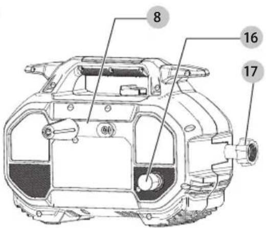 Craftsman CMEPW1700 - Fixer le tuyau à haute pression (Fig. C, D) - 2