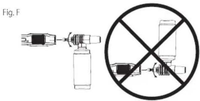 Craftsman CMEPW1700 - Fixer la bouteille de savon (Fig. F) - 1