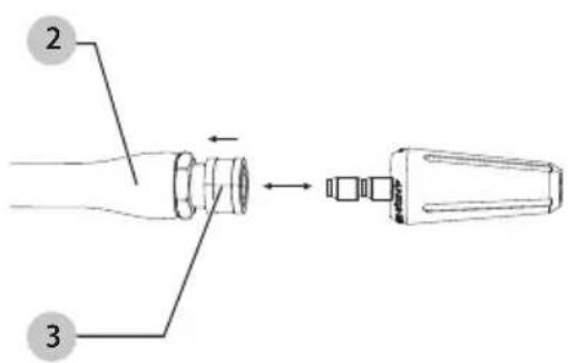 Craftsman CMEPW1700 - Attaching Nozzles (Fig. E) - 1