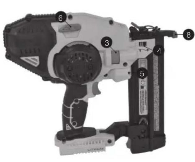 Porter-Cable PCC790 - DESCRIPCIÓN FUNCIONAL Figura 1 - 1