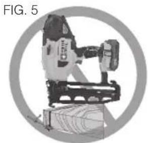 Porter-Cable PCC792 - ADDITIONAL NAILER SAFETY WARNINGS - 5