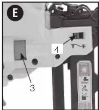 Porter-Cable PCC792 - ⚠ WARNING: To reduce risk of serious injury from accidental actuation when attempting to adjust depth, ALWAYS: - 1