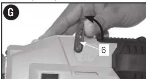 Porter-Cable PCC792 - AJUSTEMENT DE LA PROFONDEUR (FIG. E) - 4