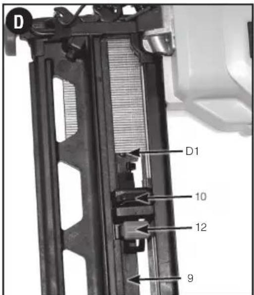 Porter-Cable PCC792 - LOADING THE TOOL - 1