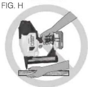 Porter-Cable PCC791 - ADDITIONAL STAPLER SAFETY WARNINGS - 8