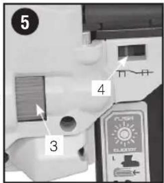 Porter-Cable PCC791 - ADJUSTING DEPTH (FIG. 5) - 1