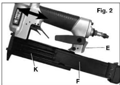 Porter-Cable PIN138 - CARGA DE LA HERRAMIENTA (FIG. 1-3) - 1
