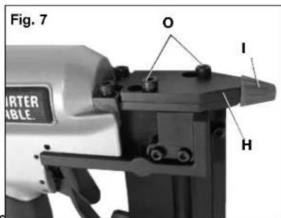 Porter-Cable PIN138 - CLEARING A JAMMED NAIL (FIG. 1, 7) - 1
