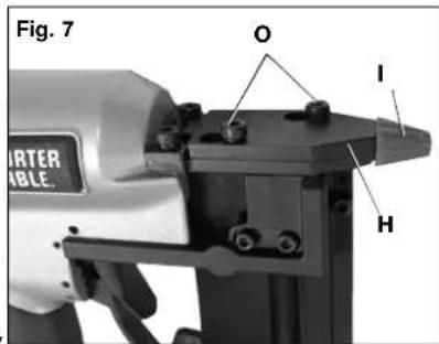 Porter-Cable PIN138 - EXTRACCIÓN DE UN CLAVO ATASCADO (FIG. 1, 7) - 1