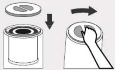 TCL Breeva A5WWK - Instale o filtro Purificador de 3 camadas - 2