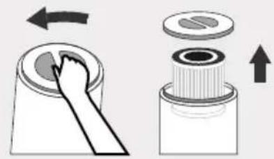 TCL Breeva A5WWK - Sostituzione del filtro - 1