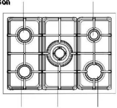 CONTINENTAL EDISON CECP903FBXD - A - utilisation du four - 3