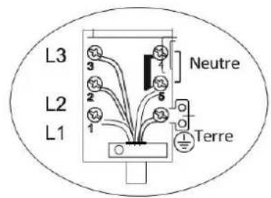 CONTINENTAL EDISON CECP903FIX - 1-a. Branchement en monophasé 220-240V \~ 50Hz - 5