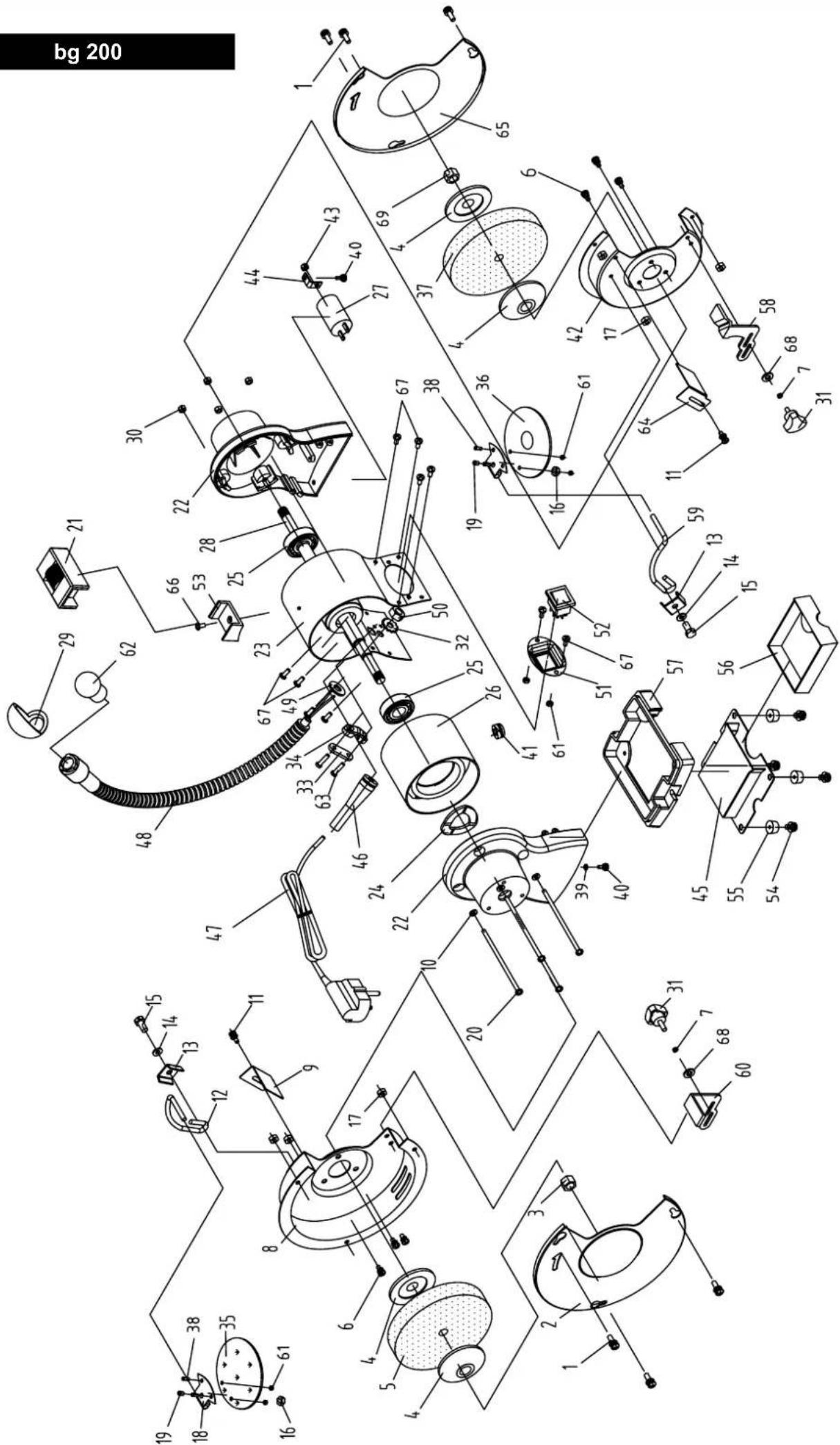 SCHEPPACH BG150 - Laikymas - 2