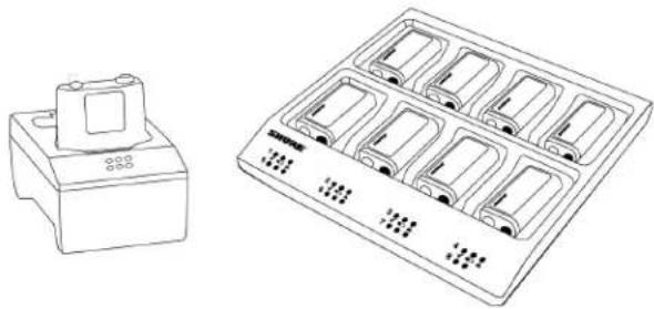 SHURE P3RA - Chargeurs à plusieurs baies - 1