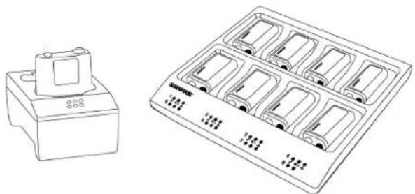 SHURE P9HW - Chargeurs à plusieurs baies - 1