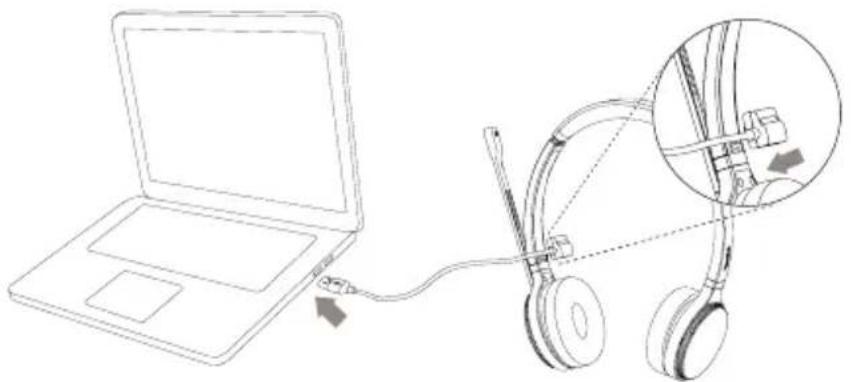 Yealink WHD622 - Charger le casque - 1